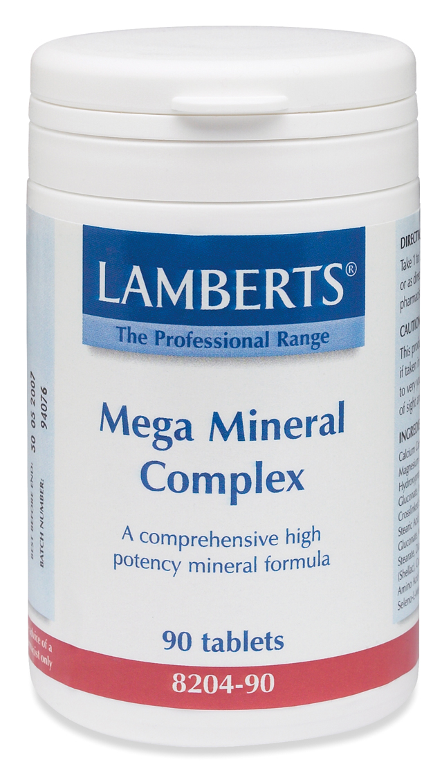 MEGA MINERAL KOMPLEX tabletter (90 tabletter)