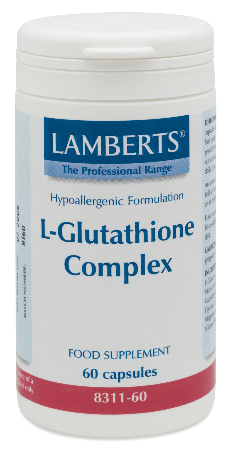 L-Glutation glutaminsyra glycin komplex (60 kapslar)