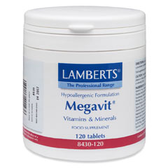 MEGAVIT (Multivitamin för idrottare) (120 tabletter)