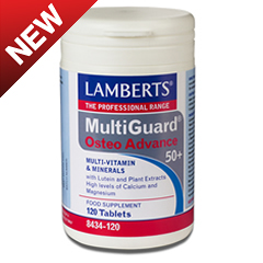 MULTIGUARD OSTEOADVANCE 50 + (vitaminer och mineraler för skelettet) (120 tabletter)