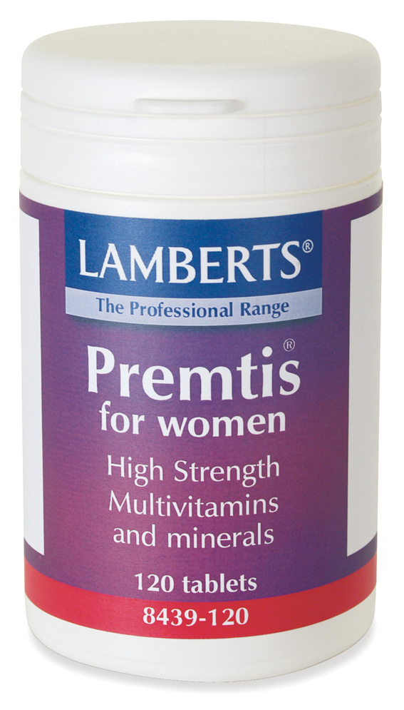 PREMTIS (Multivitamin för kvinnor med PMS) (120 tabletter)