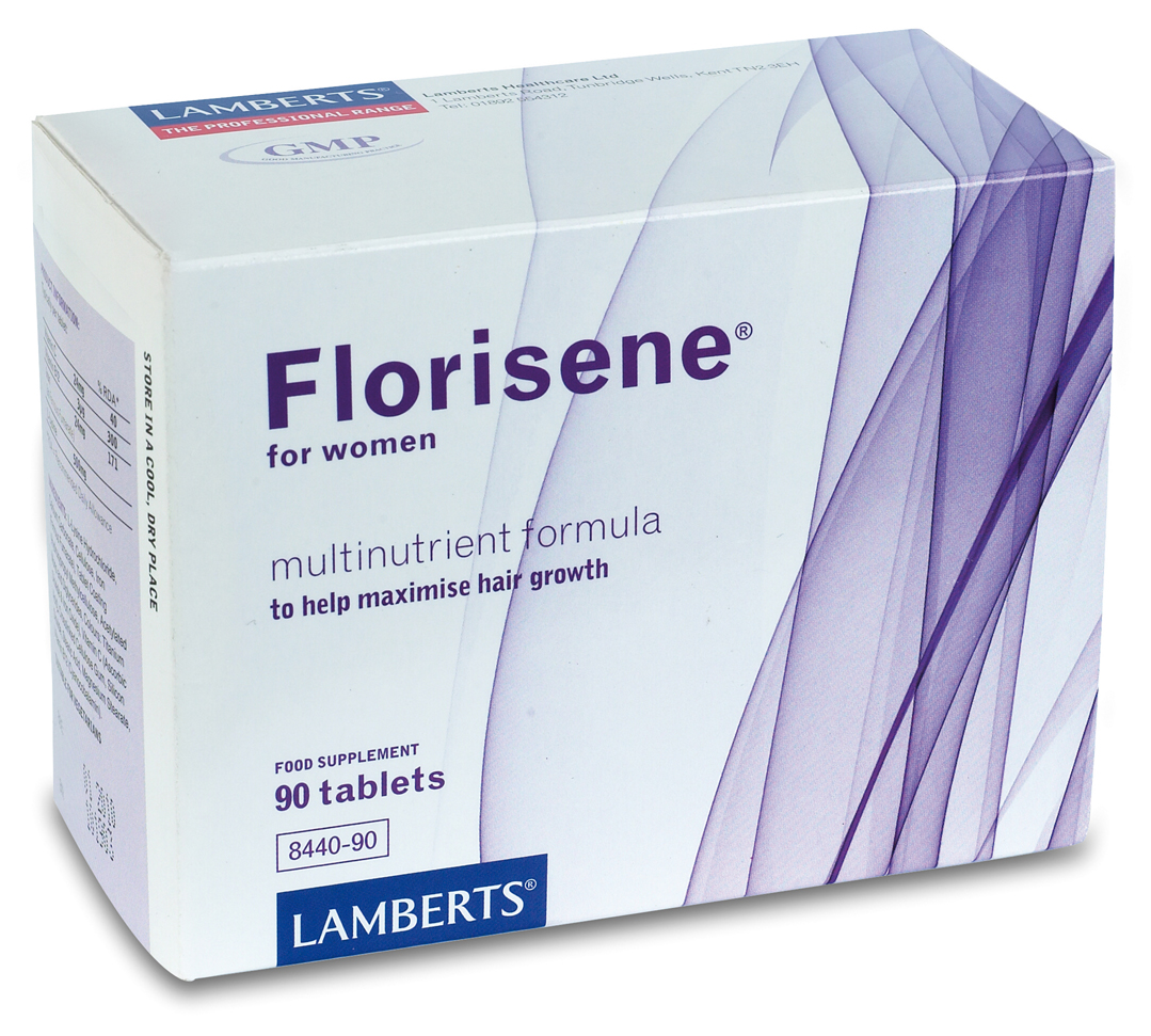 FLORISENE (kosttillskott för kvinnor med CTE kronisk telogen effluvium håravfall) (90 tabletter)