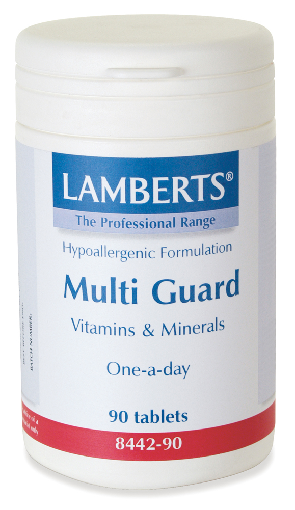 MULTI-GUARD (bästa mest kompletta multivitaminen för vuxna) (90 tabletter)