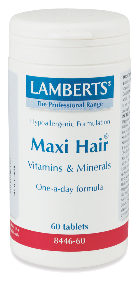 MAXI-HAIR (Multivitamin för håret/hårtillväxt) (60 tabletter)