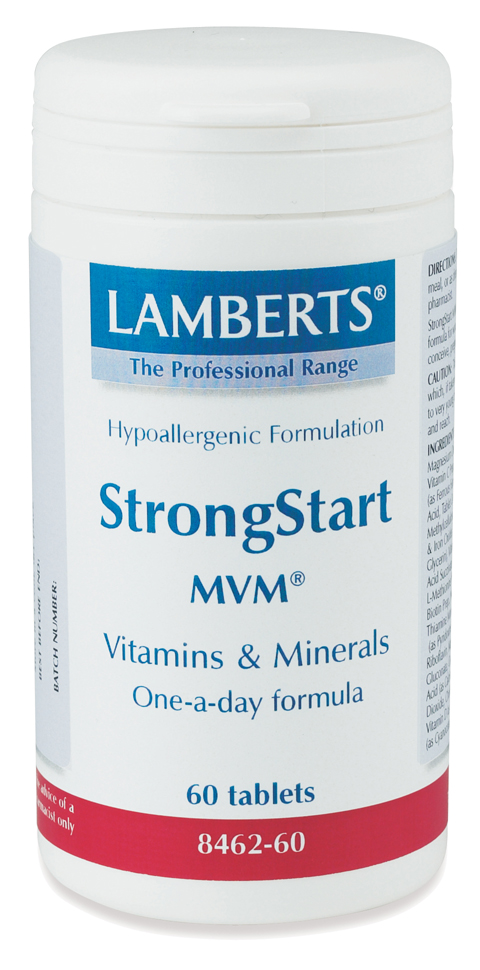 STRONGSTART MVM ( Multivitamin kosttillskott vitaminer för gravida och ammande) (60 tabletter)