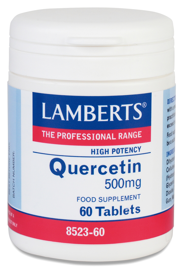 Quercetin 500mg (quercitin bioflavonoider kosttillskott) (60 tabletter)