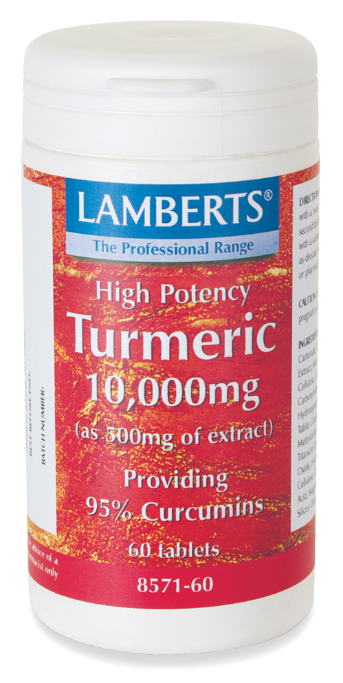 GURKMEJA 10000 mg tabletter (Curcumin kosttillskott) (60 tabletter)