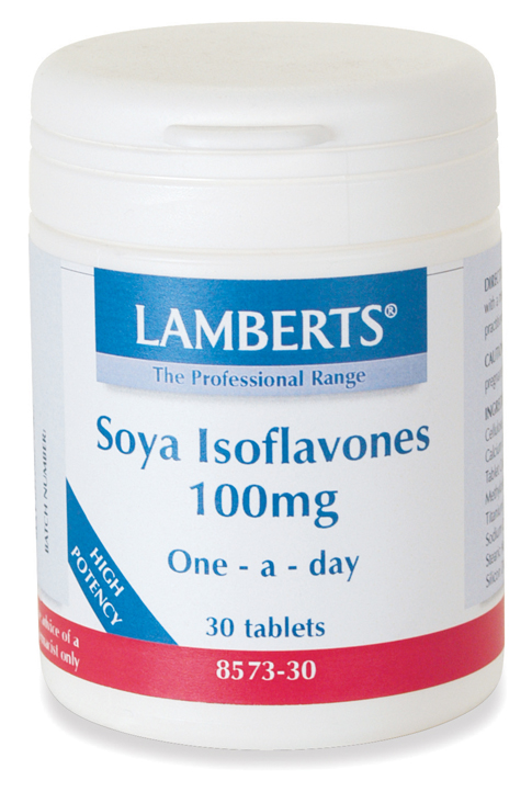 SOJAISOFLAVONER 100mg (klimakteriet fytoöstrogen kosttillskott) (30 tabletter)