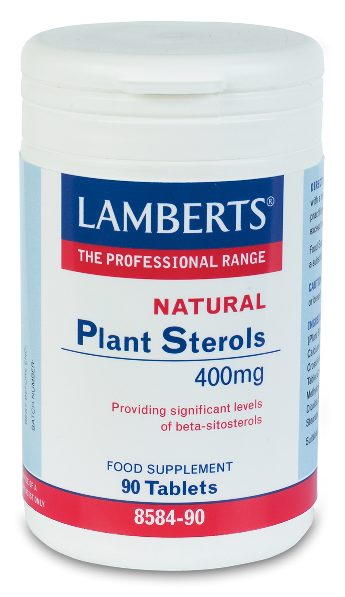 Växtsteroler 400 mg (plantsteroler beta-sitosterol kolesterol prostata kosttillskott) (60 tabletter)