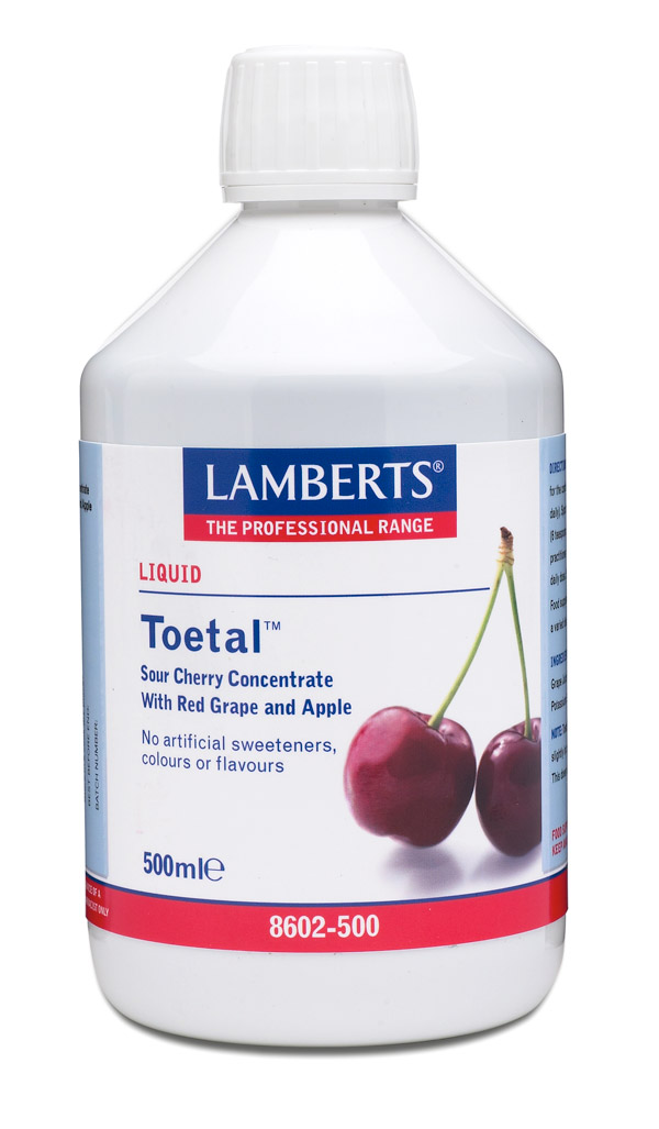 TOETAL (surkörsbär körsbär röda druvor antocyanin koncentrerat kosttillskott) (500ml)