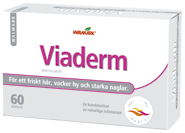 Viaderm – Kosttillskott för hår, hud & naglar (60 kapslar)