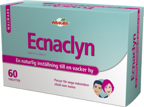 Ecnaclyn – kosttillskott mot hud acne / akne – Erbjudande köp en hel kur för 529 kr!