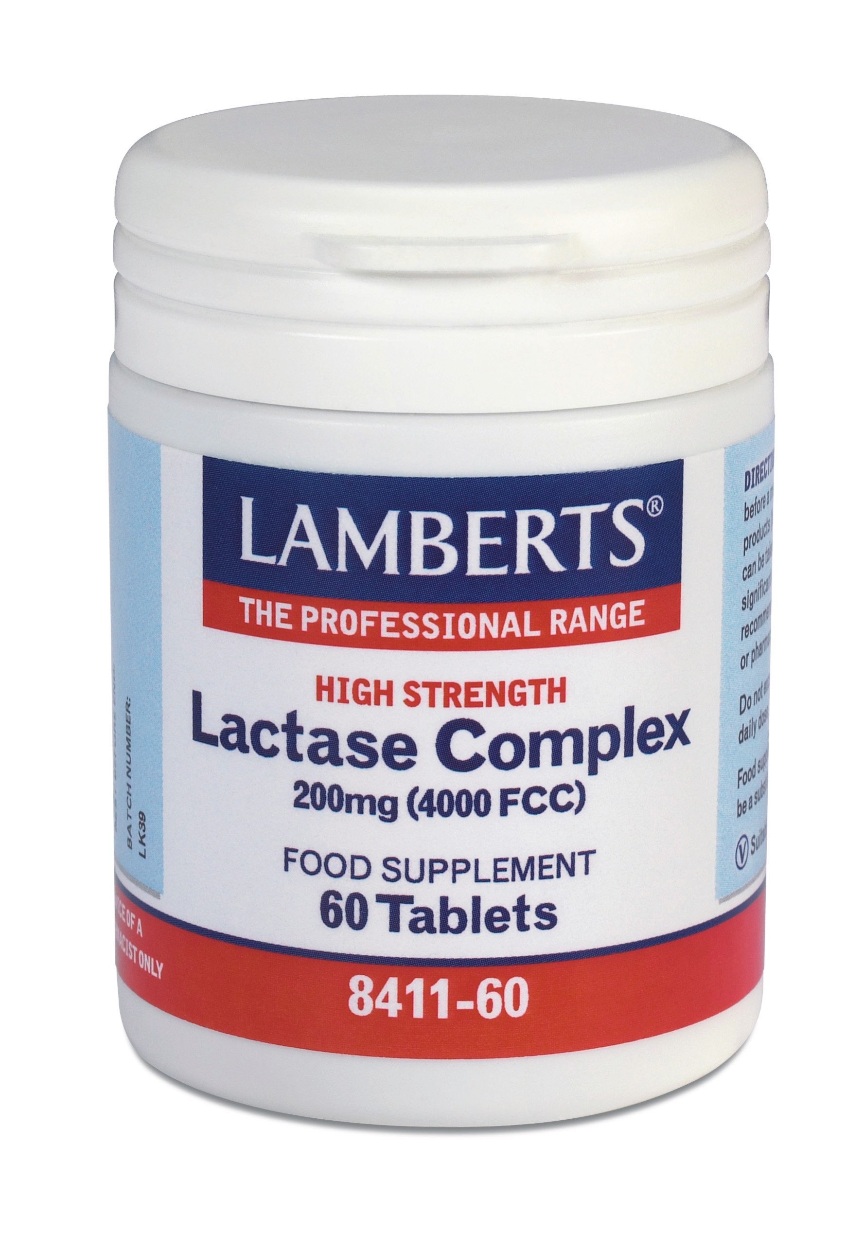 Laktas Komplex 200mg (laktasenzym tabletter mot laktosintolerans)