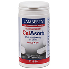 Calasorb – Kalciumcitrat 800 mg (60 tabletter)