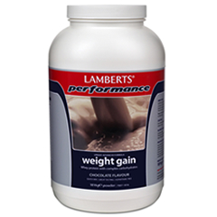 Lamberts Weight Gainer pulver 1816g – chokladsmak (muskelgainer, prestationshöjare, gainerpulver, gainpulver)